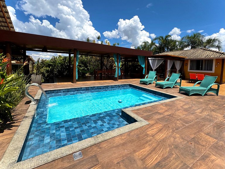 Rancho Flor de Iris -Corumbá IV - Piscina Aquecida
