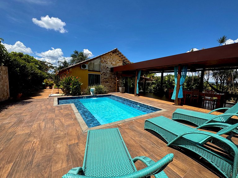 Rancho Flor de Iris -Corumbá IV - Piscina Aquecida